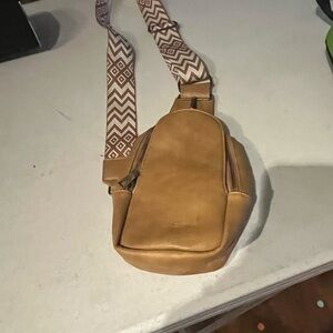 Tan Crossbody Bag